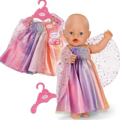 Fashion Rainbow Dress 43cm Dukker Og Tilbehør