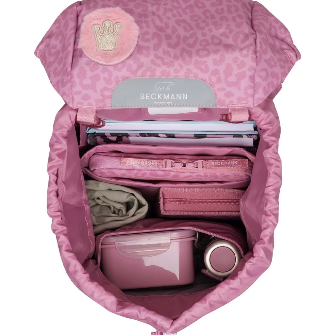 Discount Classic Maxi 1.klasse skolesekk 28 l, Furry Sekker 6-18 År
