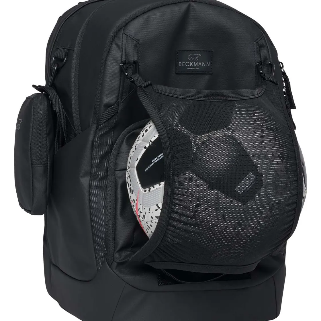 Fashion Sport Air skolesekk til barn 30 L, Black Coated Sekker 6-18 År