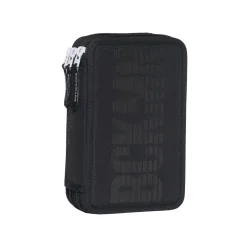 Sale Sport trippelt pennal med innhold, Black Pennal