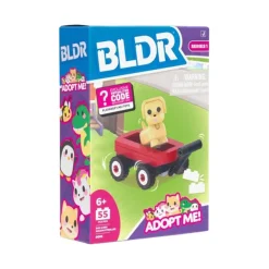 Clearance Adopt me! byggesett figur, Dog with Wagon Stroller Hobby Og Kreativitet