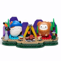 Fashion Squishmallows byggesett, Campout  with Cam and Benny Hobby Og Kreativitet