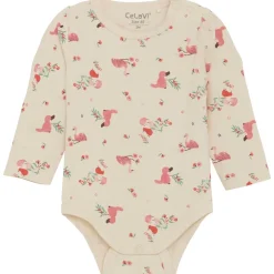 Sale body i bambus (p), Powder Pink Bodyer Baby Jente