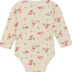Sale body i bambus (p), Powder Pink Bodyer Baby Jente