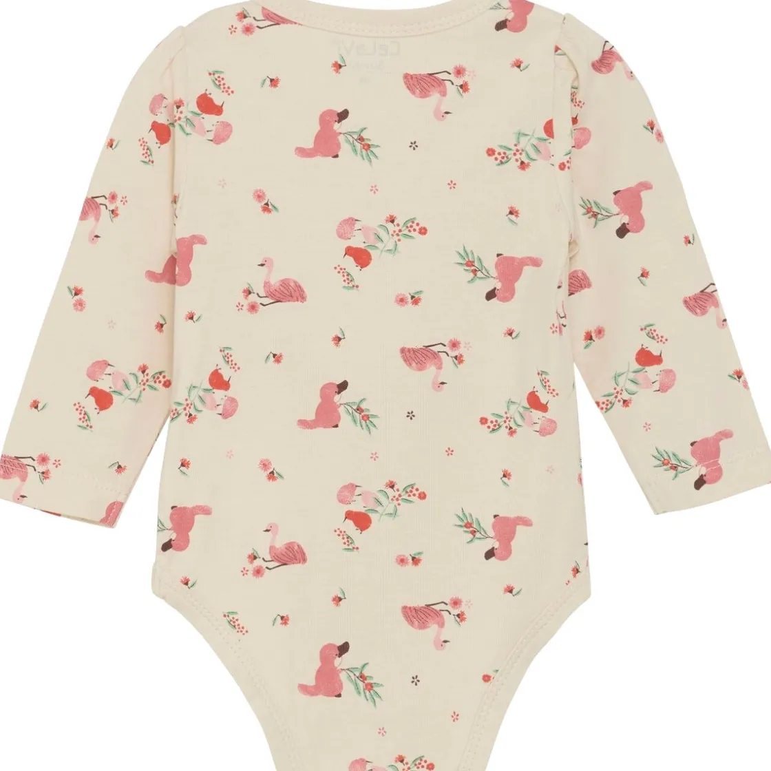 Sale body i bambus (p), Powder Pink Bodyer Baby Jente