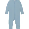 Discount heldress/pyjamas i bambus, Dusty Blue Heldresser & Pyjamaser Gutt