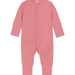 Outlet heldress/pyjamas i bambus, Powder Pink Heldresser & Pyjamaser Jente