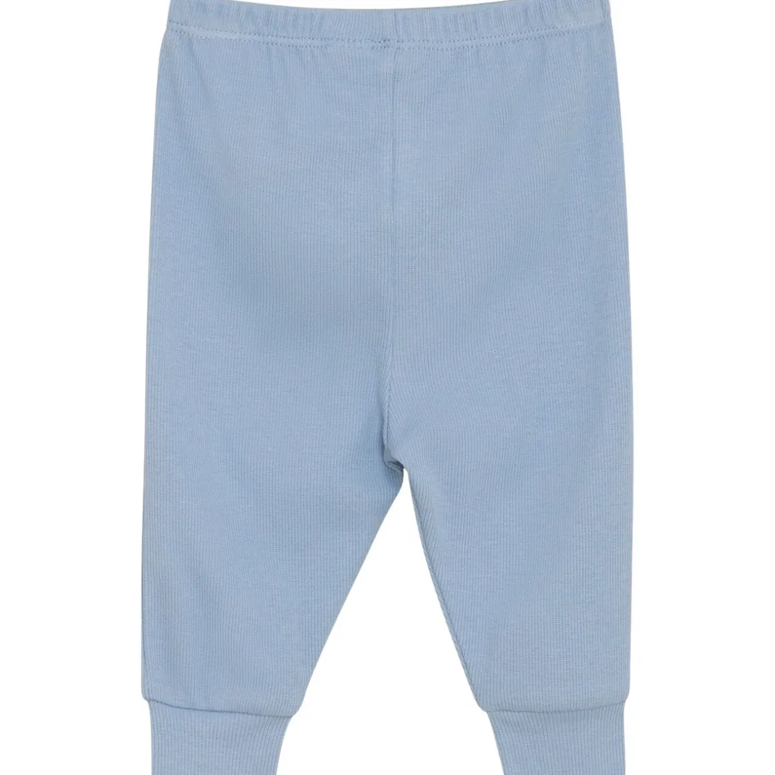 Clearance joggebukse i bambus til baby, Dusty Blue Bukser Baby Gutt