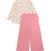 Sale pyjamas i bambus til barn, Powder Pink Pyjamaser Jente | Strømpebukser Jente