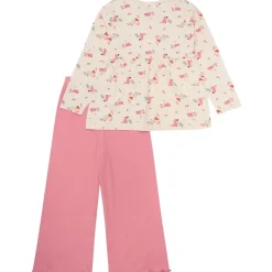 Sale pyjamas i bambus til barn, Powder Pink Pyjamaser Jente | Strømpebukser Jente