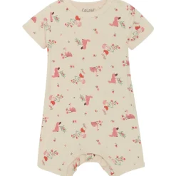 Sale romper i bambus til baby, Powder Pink Rompere & Jumpsuits Baby Jente | Heldresser & Pyjamaser Jente