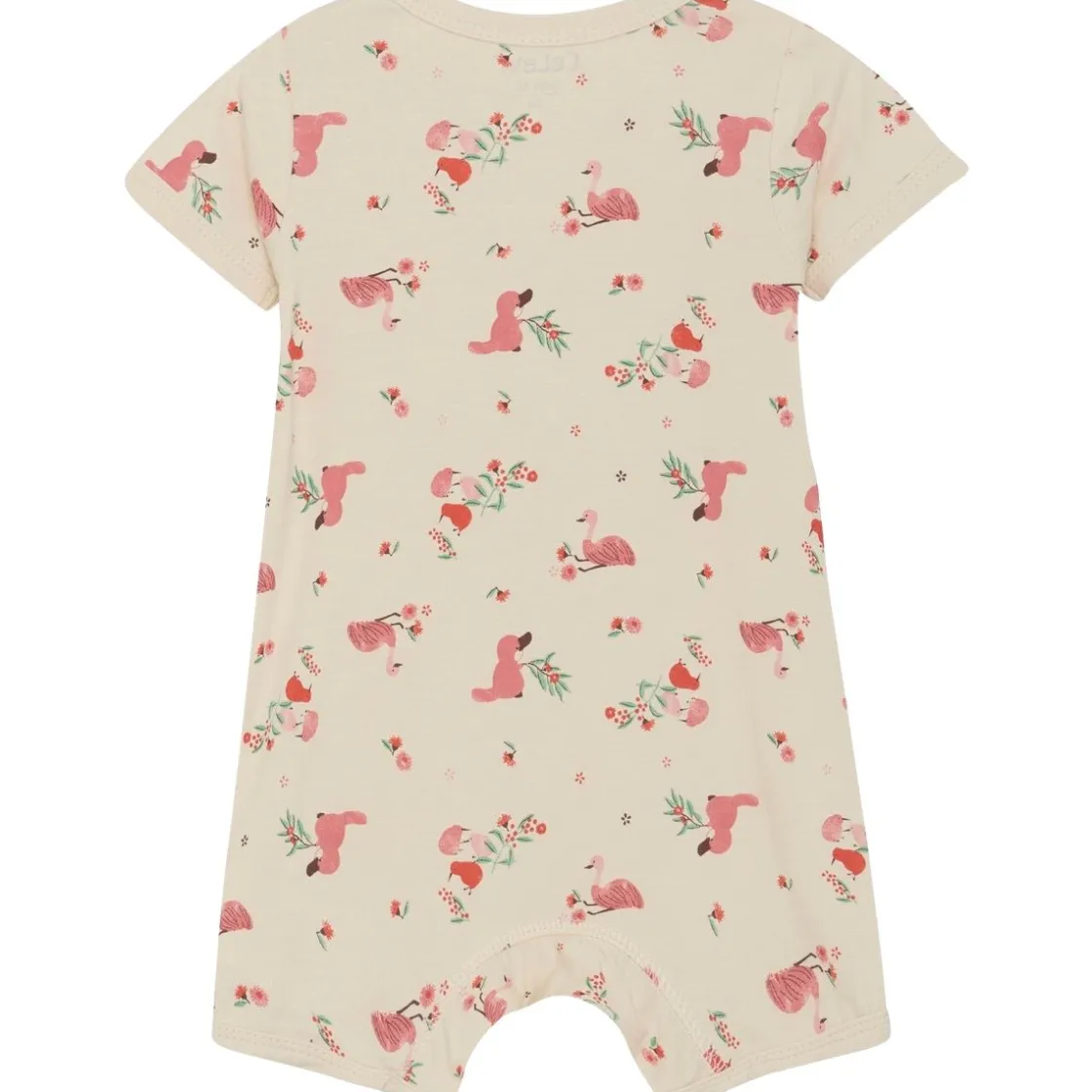 Sale romper i bambus til baby, Powder Pink Rompere & Jumpsuits Baby Jente | Heldresser & Pyjamaser Jente
