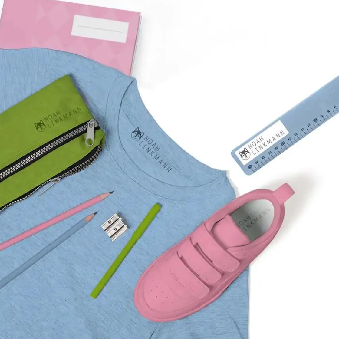 Clearance Marky DIY navnestempel, rosa Tilbehør