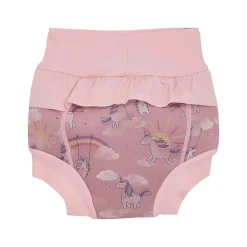 New badebleie med print, Woodrose Badetøy Baby Jente