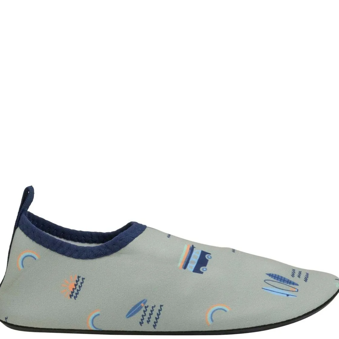 Outlet badesko med print, Iceberg Green Sandaler Og Badesko