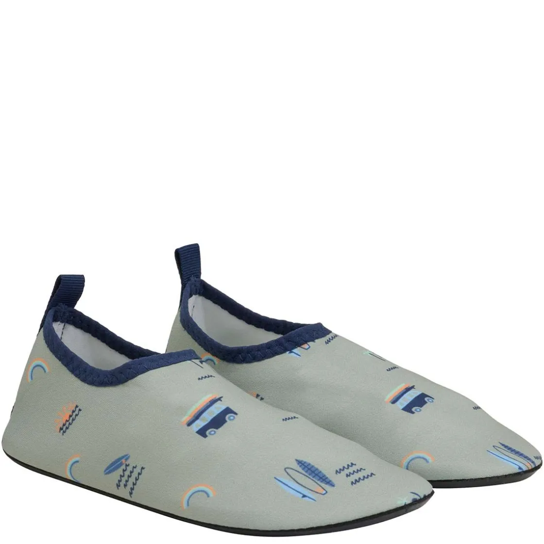 Outlet badesko med print, Iceberg Green Sandaler Og Badesko