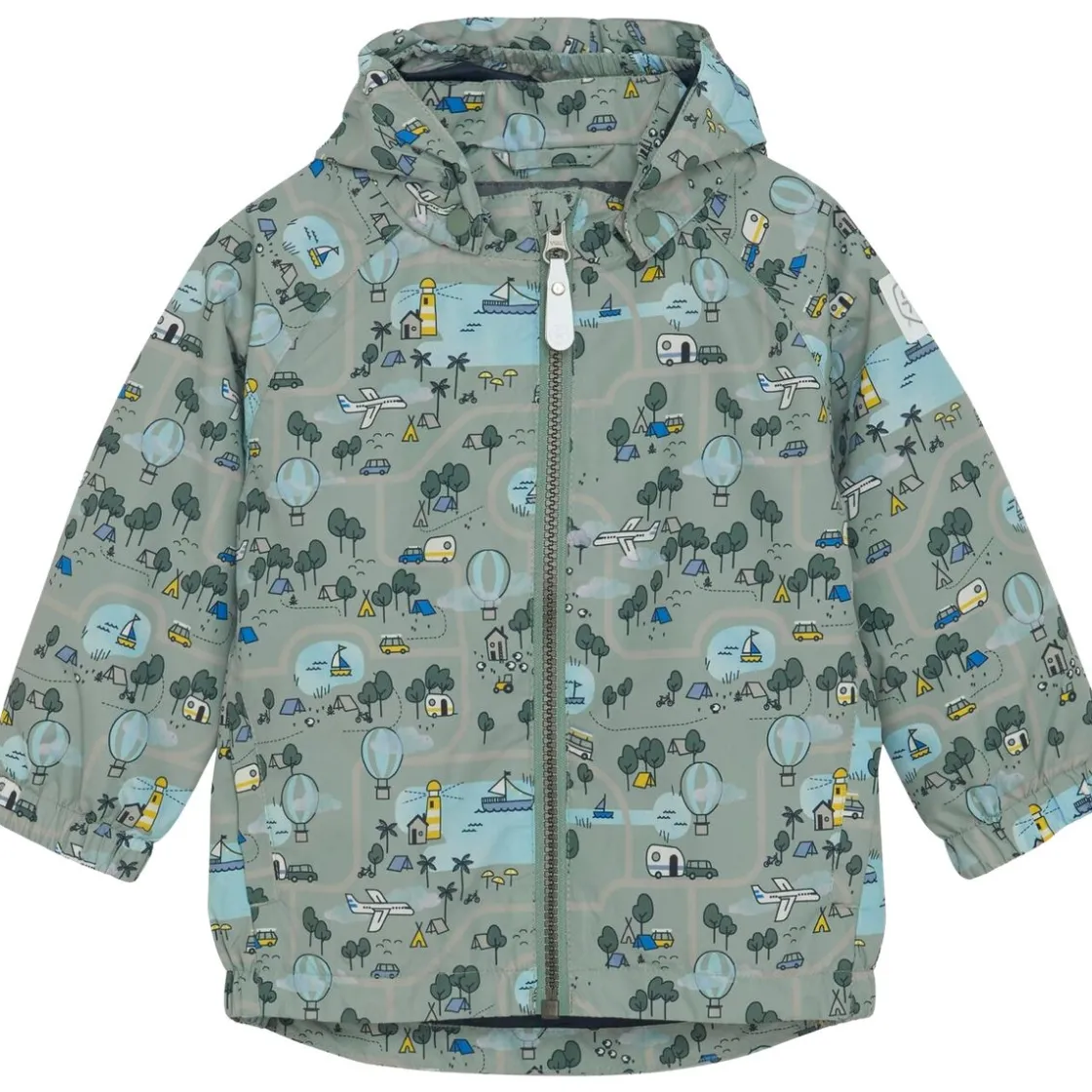 Fashion høst-og vårjakke til småbarn, Iceberg Green Jakker Barn | Jakker Baby