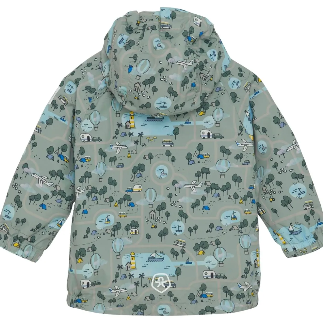 Fashion høst-og vårjakke til småbarn, Iceberg Green Jakker Barn | Jakker Baby