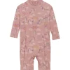 New UV drakt med print til baby, Woodrose Badetøy Jente | Badetøy Baby Jente