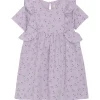 Outlet Crepe kjole til småbarn, Orchid Petal Kjoler Jente | Kjoler Baby Jente