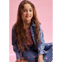 New Denimjakke til barn, Blue Denim Jakker Barn