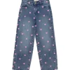 Best Wide jeans til barn, Blue Denim Bukser Jente 8-16 År | Bukser Baby Gutt