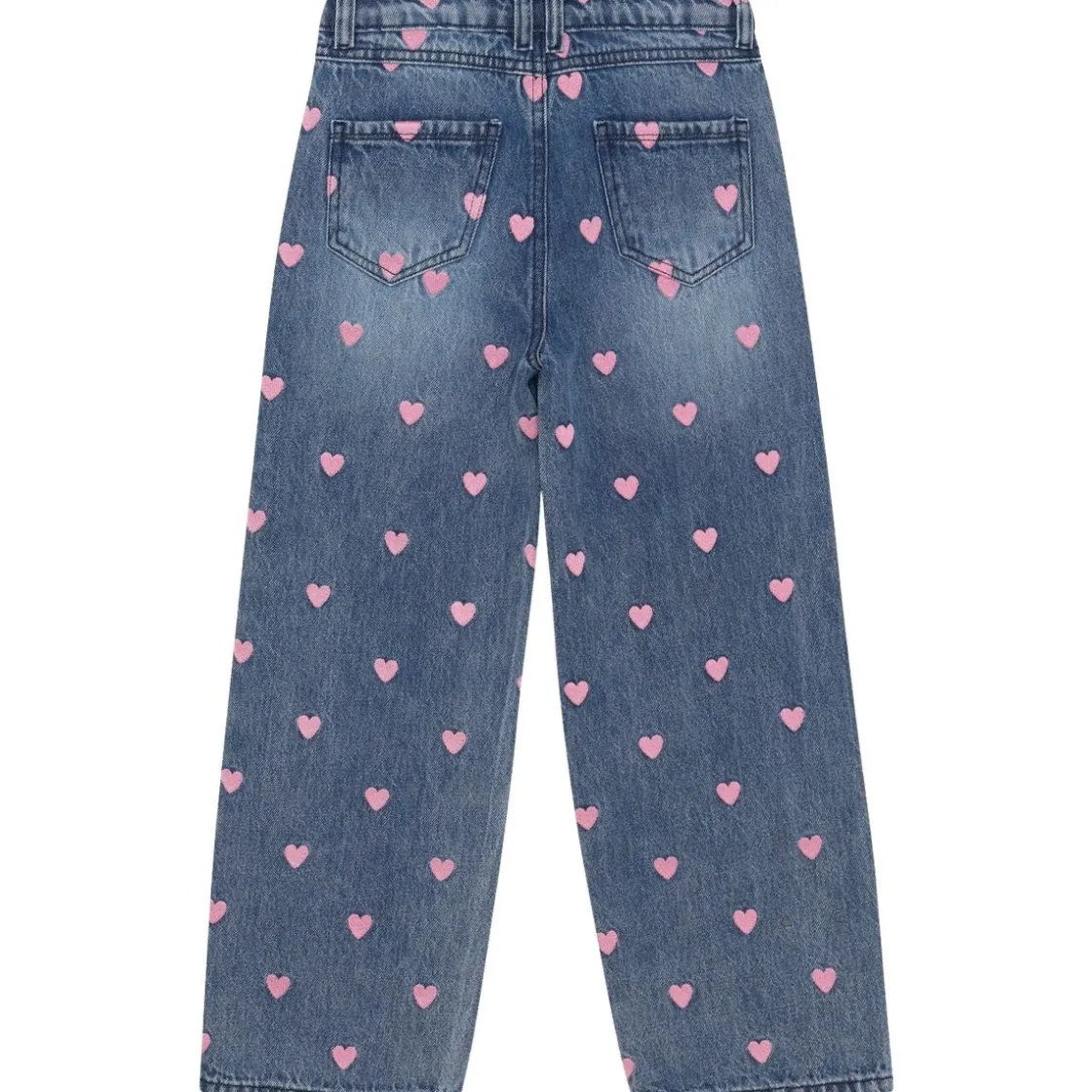 Best Wide jeans til barn, Blue Denim Bukser Jente 8-16 År | Bukser Baby Gutt