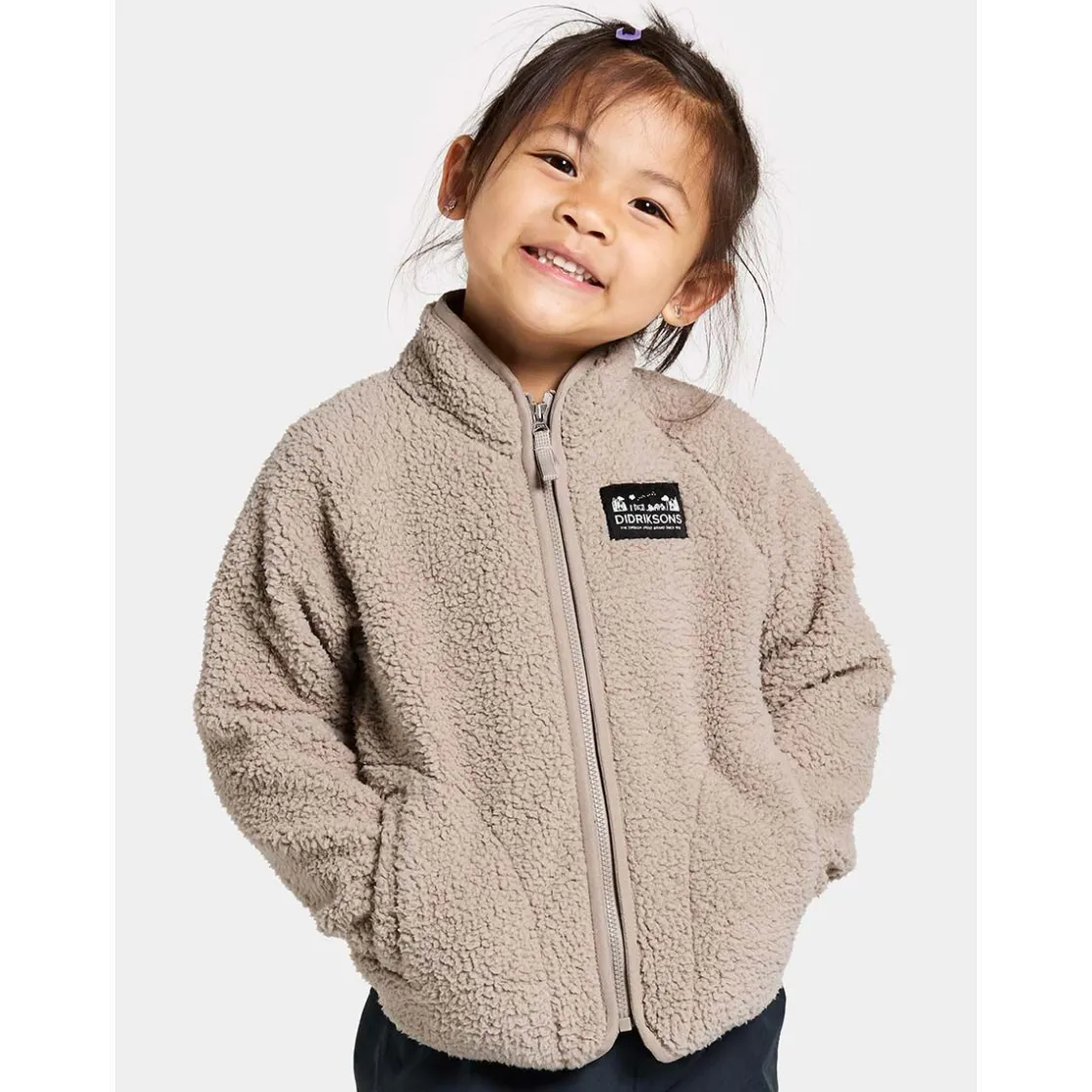 Clearance Gibbs teddyjakke til barn, Beach Beige Jakker Barn