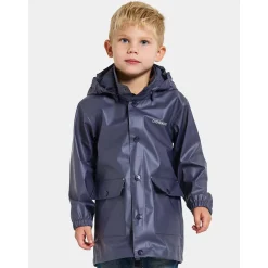 Discount Jojo regnjakke til barn, navy Jakker Barn