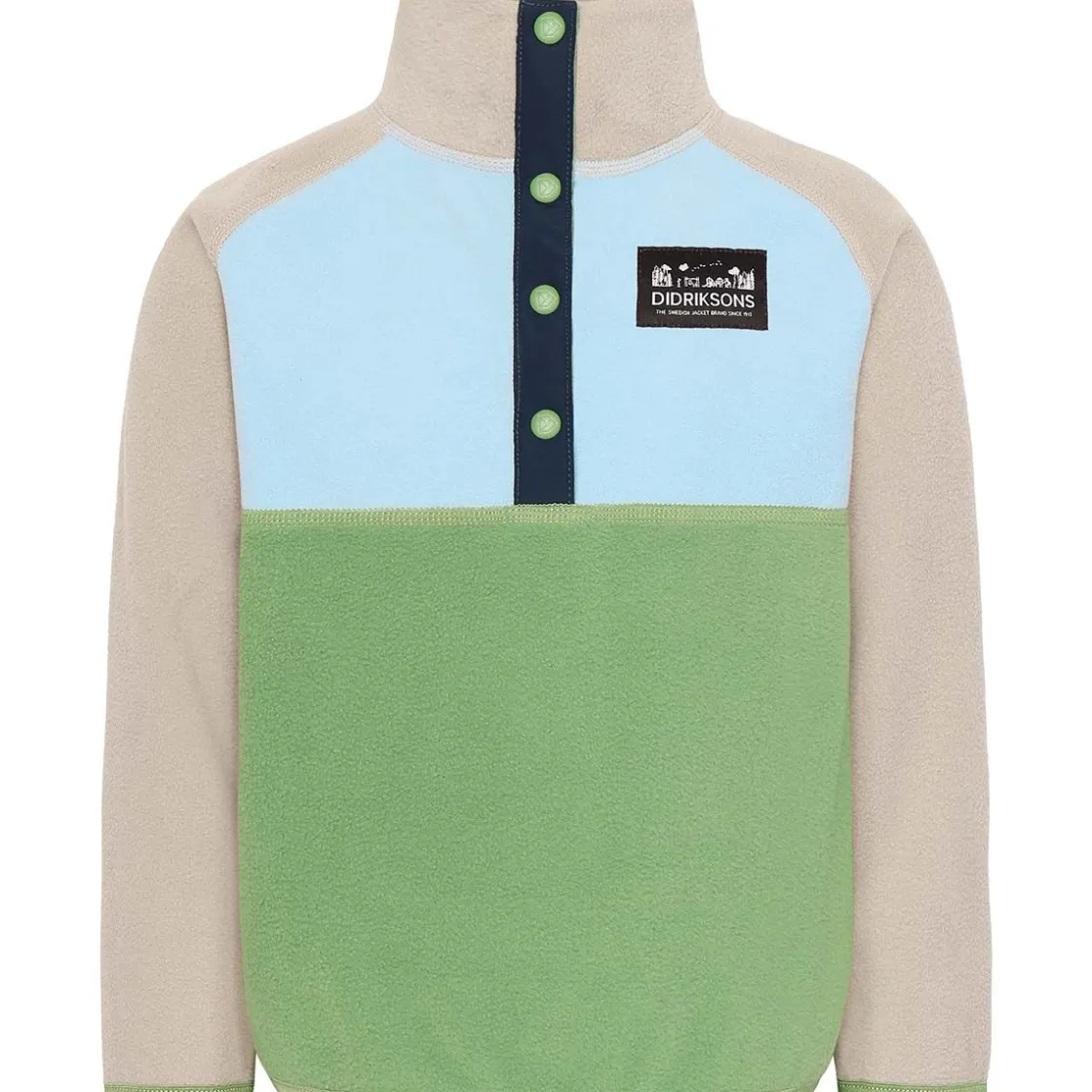 New Monte fleecegenser til barn, Algae Green Fleece Barn