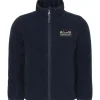 New Muskot vindfleecejakke til barn, Dark Night Blue Jakker Barn