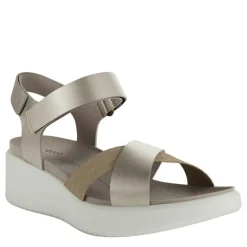 Online Flowt Wedge Lx sandaler til dame, pure white gold Sandaler Og Badesko