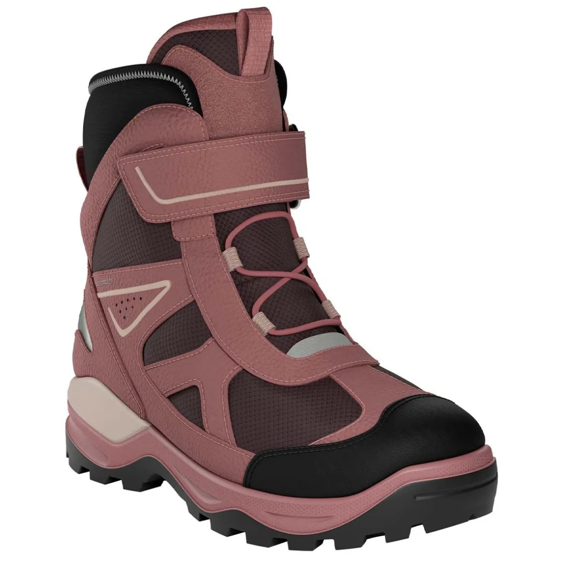 Clearance Snow Mountain 1S Wp vintersko, black/fig Vintersko
