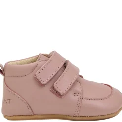 Discount Prewalker i skinn til baby, Old Rose Tøfler