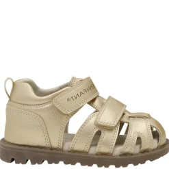 Fashion sandaler i skinn til småbarn, Champagne Beige Sandaler Og Badesko