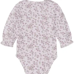 Outlet body i viskose, Gray Lilac Bodyer Baby Jente