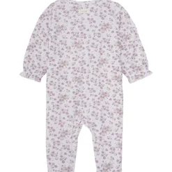 Hot heldress/pyjamas i viskose til baby, Gray Lilac Heldresser & Pyjamaser Jente