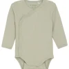 Fashion Rib omslagsbody, Desert Sage Bodyer Baby Jente | Bodyer Baby Gutt
