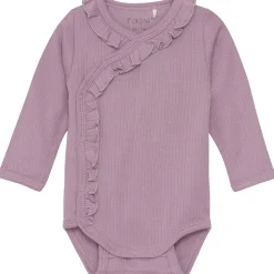 Discount Rib omslagsbody, Elderberry Penklær Baby Jente | Penklær Baby Gutt