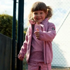 Outlet Clover vindfleece jakke til barn, Dus Rosa Jakker Barn | Jakker Baby