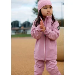 Hot Hike softshell jakke til barn, Dus Rosa Jakker Barn