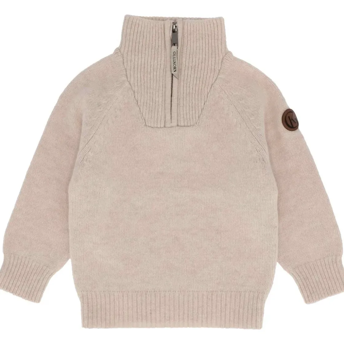 Discount Norefjell ullgenser barn, Beige Melert Ullgensere 8-16 År | Ullgensere Jente 3-10 År