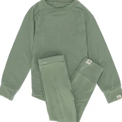 Discount og DressMyKid MOM undertøysett, sjøgrønn Superundertøy 8-16 År | Ull/bambus Til Voksen