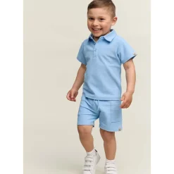 Hot Prehn shorts til barn, Himmelblå Shortser Gutt 8-16 År | Shortser Baby Gutt
