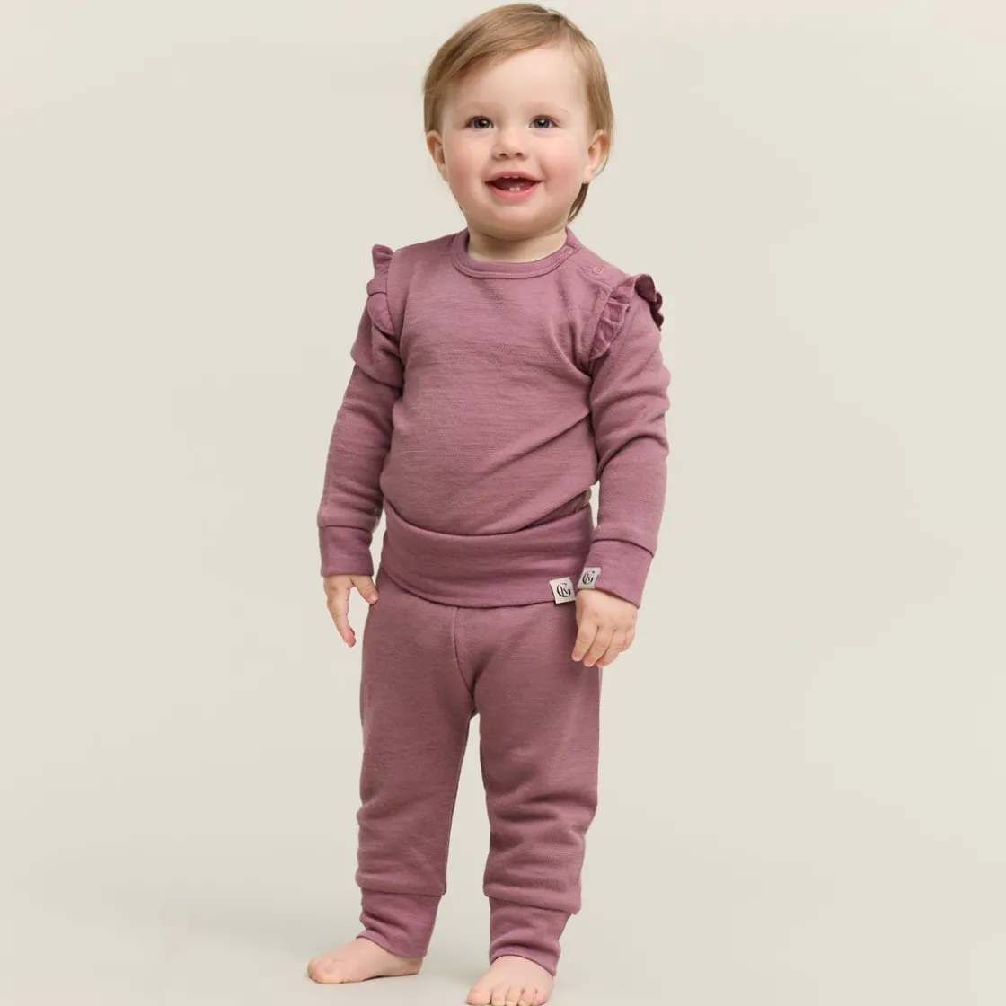 Outlet Ulla ullsett i ull/bambus til baby, Bærlilla Ullbukser Baby | Ullbody Og Ullgensere Baby
