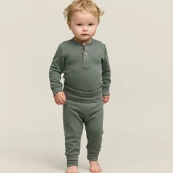 Best Ulle ullsett i ull/bambus til baby, Matt Grønn Ullbukser Baby | Ullbody Og Ullgensere Baby