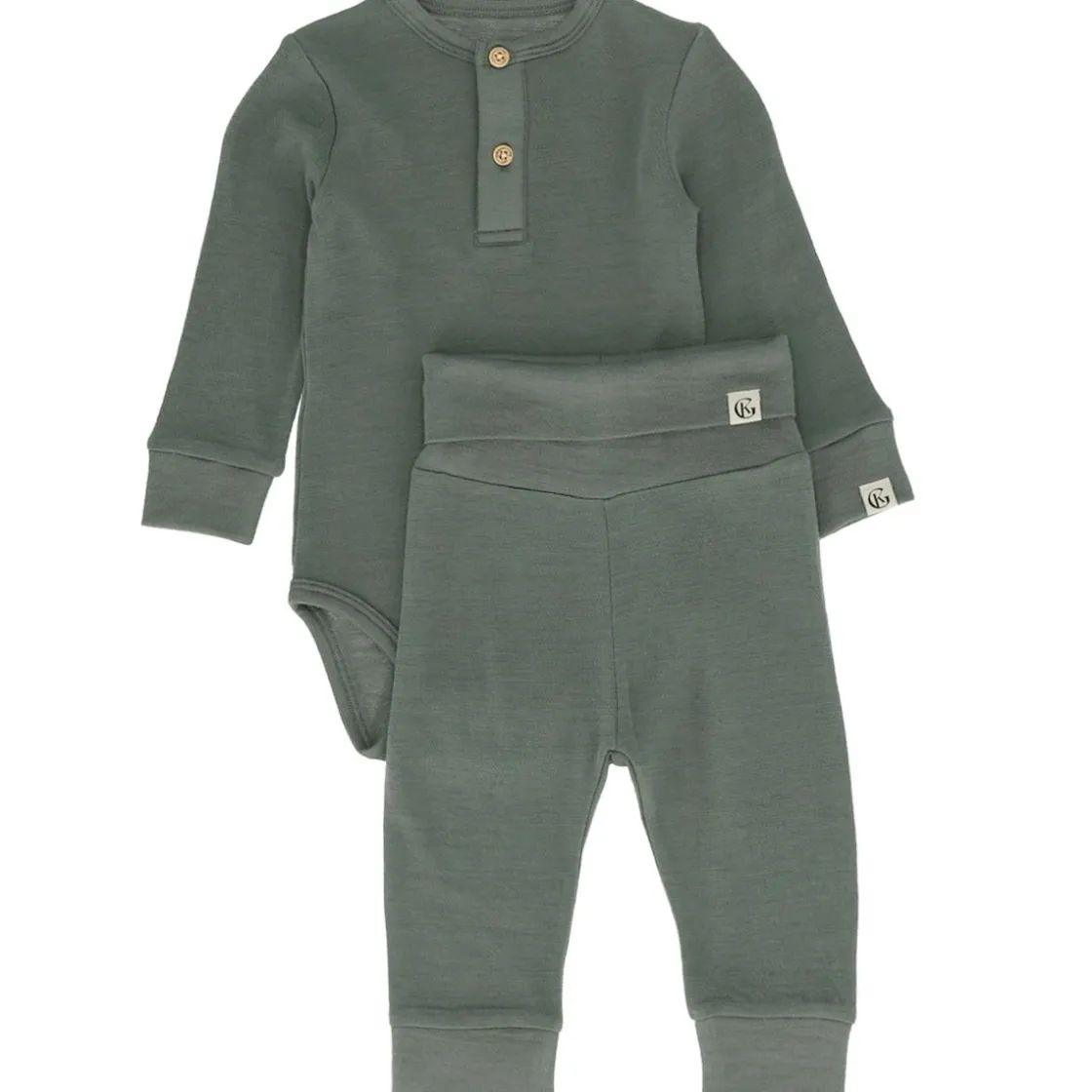 Best Ulle ullsett i ull/bambus til baby, Matt Grønn Ullbukser Baby | Ullbody Og Ullgensere Baby