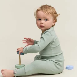 Outlet Villvette body, Grågrønn Bodyer Baby Jente | Bodyer Baby Gutt
