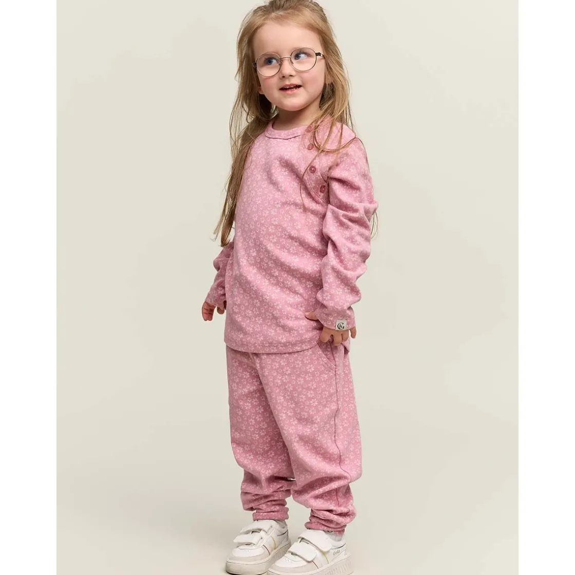 Fashion Villvette longsleeve til barn, Dus Rosa (P) Gensere Jente 8-16 År | Gensere & Overdeler Gutt