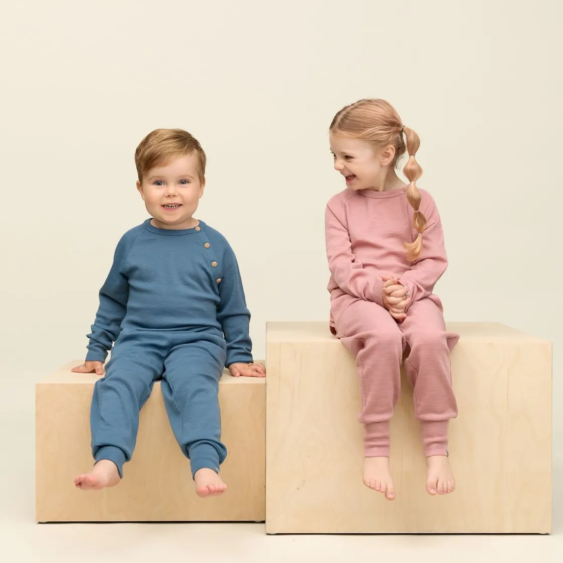 Fashion Villvette ullbukse til barn, LillaRosa Ullbukser 8-16 År | Ullbukser Gutt 3-10 År